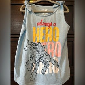 Girls Disney Buzz Lightyear tank
